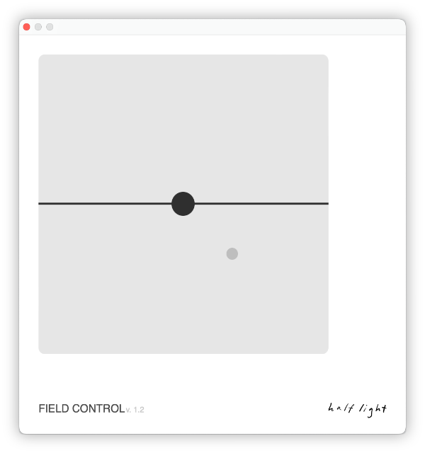 half light presents: Field Control (free plugin)