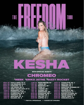 kesha freedomtour
